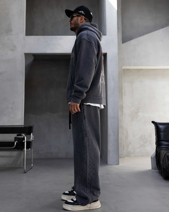 ъжки овърсайз сет – DARK SPLASH LOUNGE SET - Image 3