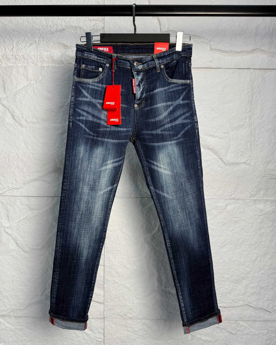 Мъжки дънки – SLIM RELAXED LUXE BLUE DENIM RD201