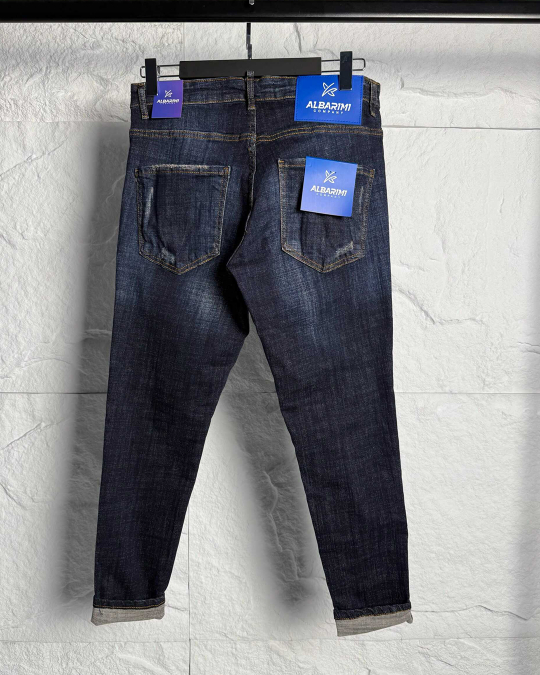 Мъжки дънки – SLIM RELAXED LUXE BLUE DENIM – RD217357 - Image 2