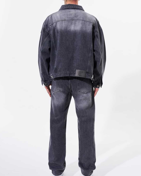 СТИЛЕН МЪЖКИ КОПЛЕКТ ОТ ДЪНКИ OVERSIZE - Image 4